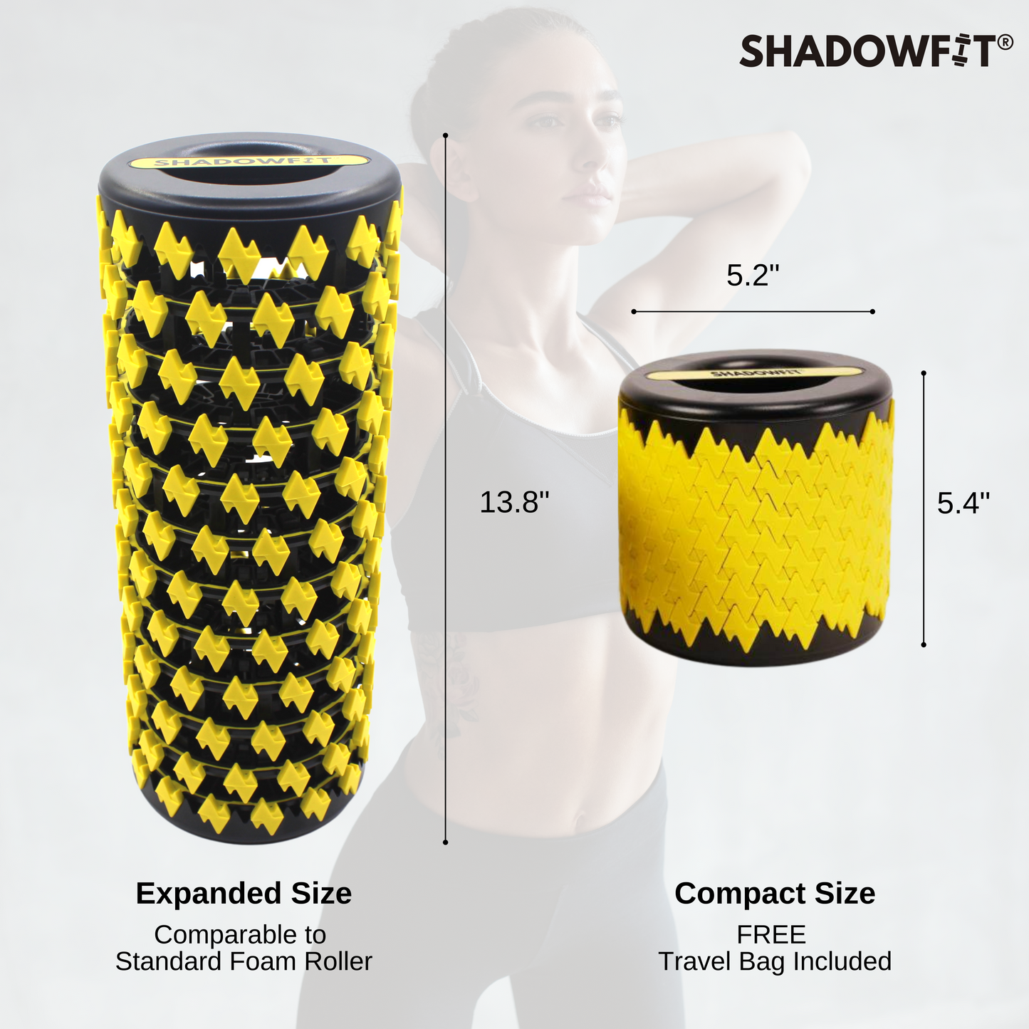 Collapsible Foam Roller Deep Trigger Massager